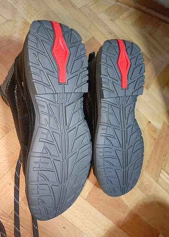 YDS İŞ AYAKKABISI 42 no sıfır Siyah Gri Bağcıklı Erkek Spor Bot - Görsel 6