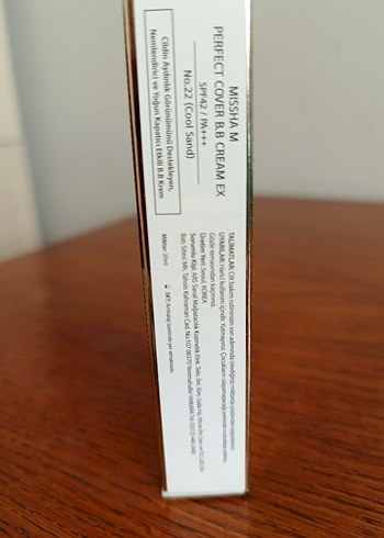 Missha bb krem No.22 Cool Sand 20 ml - Görsel 7