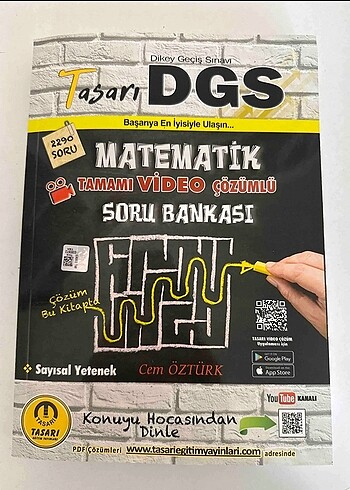 Dgs tasarı matematik geometri soru bankası