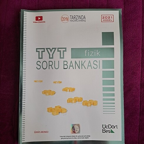 345 TYT FİZİK SORU BANKASI