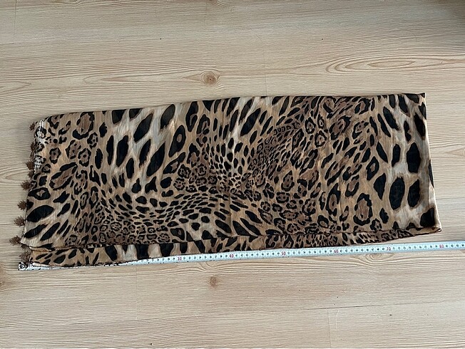 Beden çeşitli Renk Leopar Desenli Fular