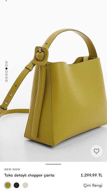 Mango toka detaylı shopper çanta