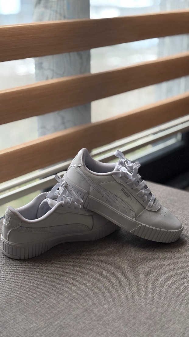 Kadın puma carina 2.0 beyaz spor ayakkabı - Görsel 3