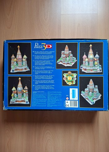 3D Puzzle Moscow St.Basil's Cathedral 708 parça