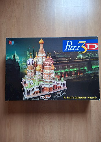 3D Puzzle Moscow St.Basil's Cathedral 708 parça