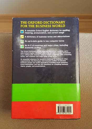 Oxford Business World Sözlüğü ingilizce - Görsel 2