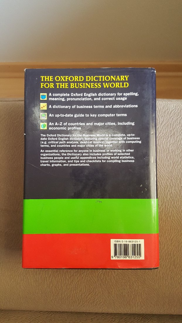 Oxford Business World Sözlüğü ingilizce - Görsel 2