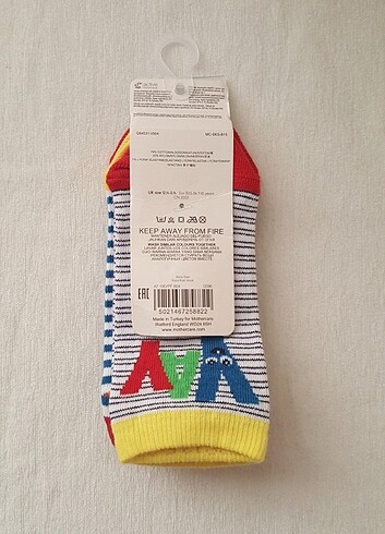 Mothercare Kaydırmaz Çorap 7-10 yaş - Görsel 2