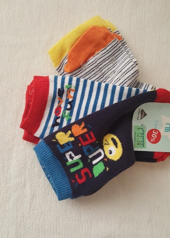 Mothercare Kaydırmaz Çorap 7-10 yaş - Görsel 3