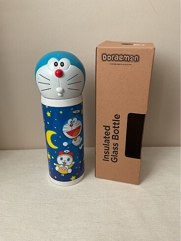 Doraemon Cam Su Şişesi 400ml