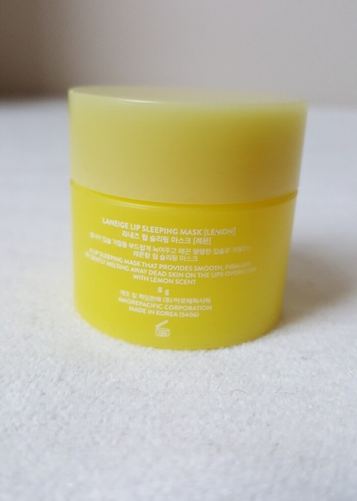 Laneige Lip Sleeping Mask Lemon 8g - Görsel 2