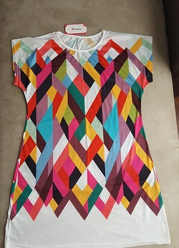xl Beden Tunik Elbise Penye