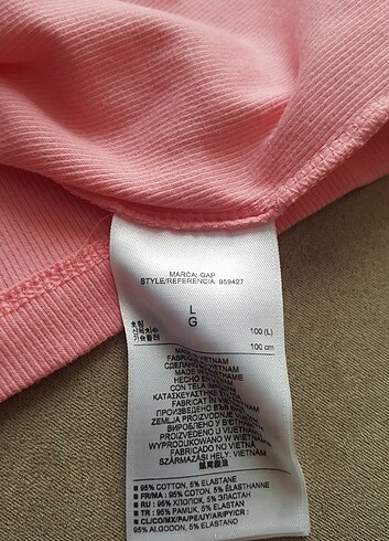 l Beden GAP Atlet Askılı Tshirt