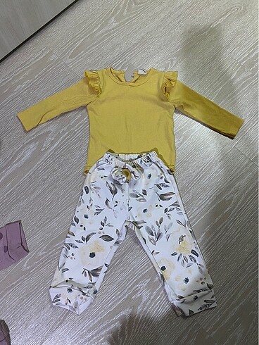 Zara 3lü takım kız bebek