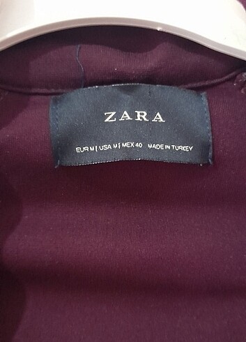 m Beden ZARA EŞOFMAN ÜSTÜ 