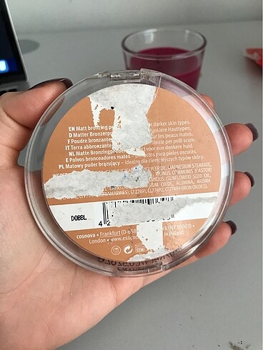  Beden essence matt bronzing powder