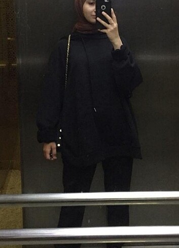 XXXL siyah sweatshirt 