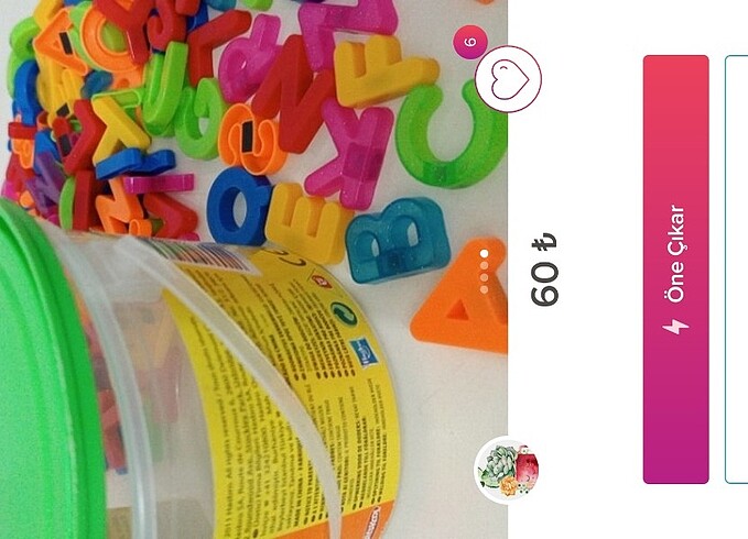 Jenga ve mıknatıslı harfler