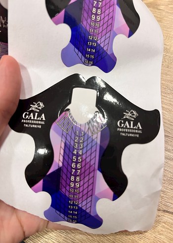 Gala markasi proteztirnak şablonu - Görsel 2