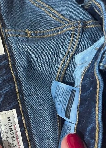 Levi's 501® Crop Kadın Jean Pantolon Siyah - Görsel 5