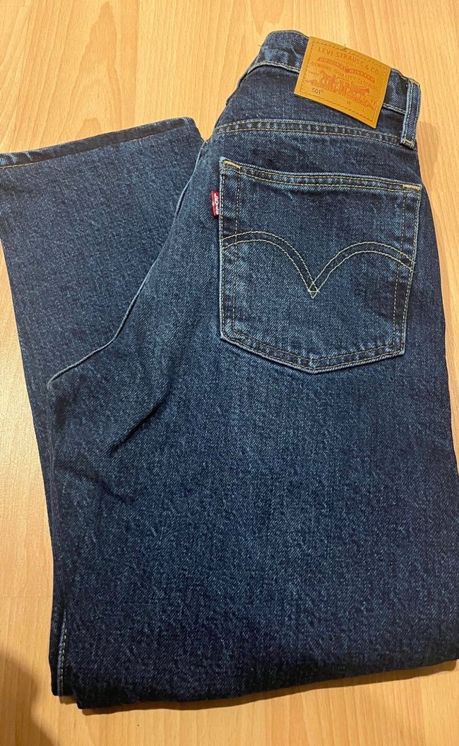 Levi's 501® Crop Kadın Jean Pantolon Siyah - Görsel 2