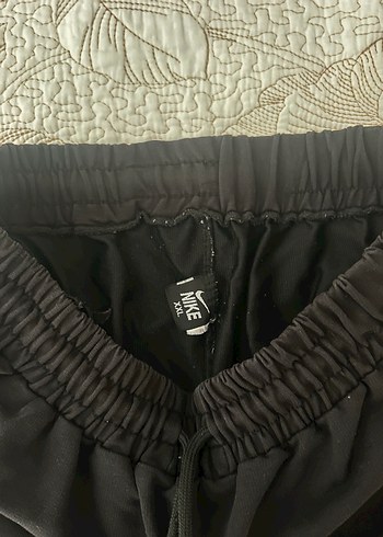Nike Fermuarlı Siyah Kadın Eşofman Altı