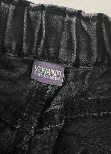 9 Yaş Beden gri Renk Pantolon kız çocuk 