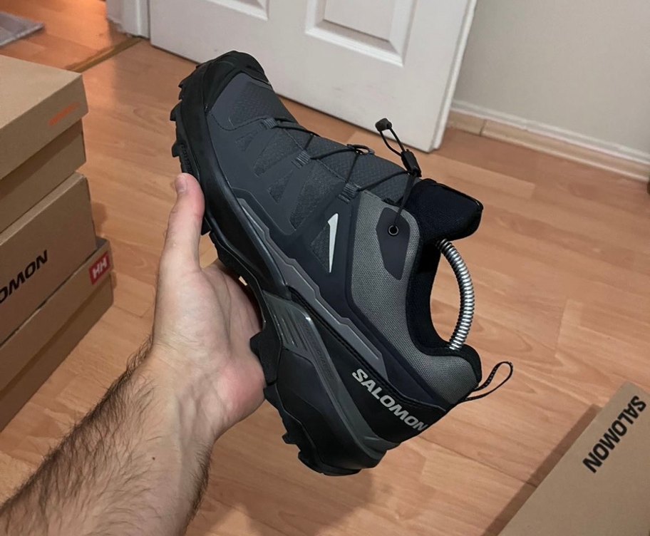 Salomon Siyah Outdoor Erkek Spor Ayakkabı - Görsel 4