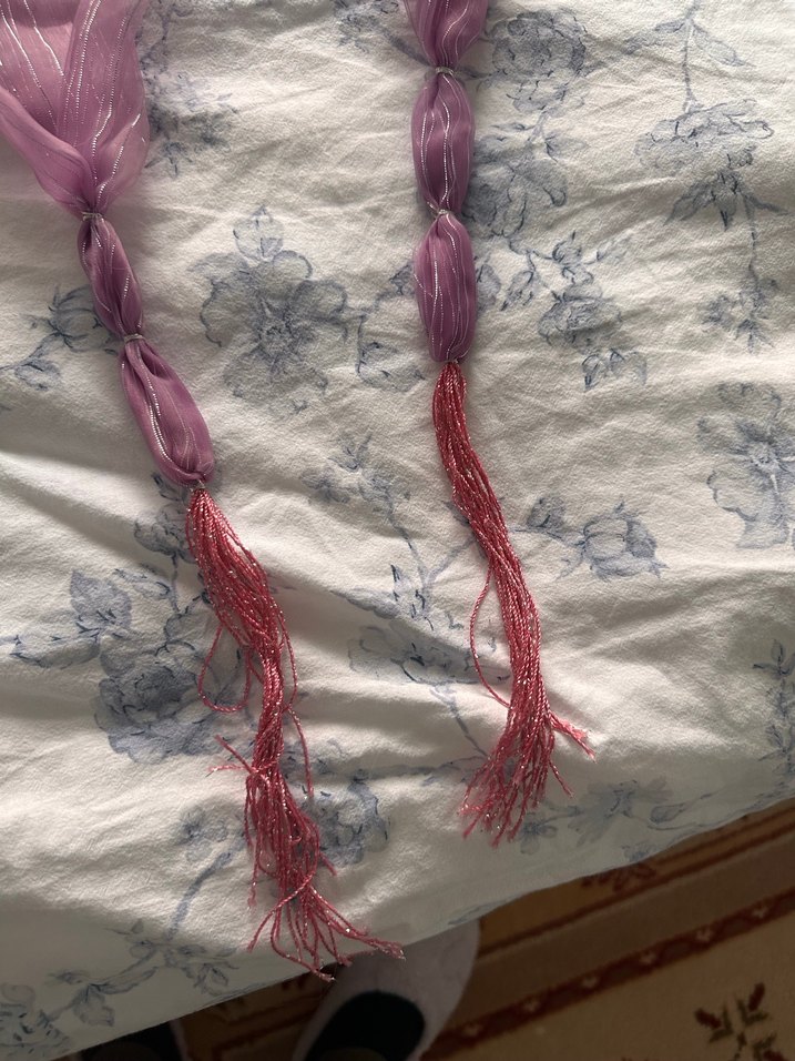 Mor Drapeli Kadın Şal - Görsel 2