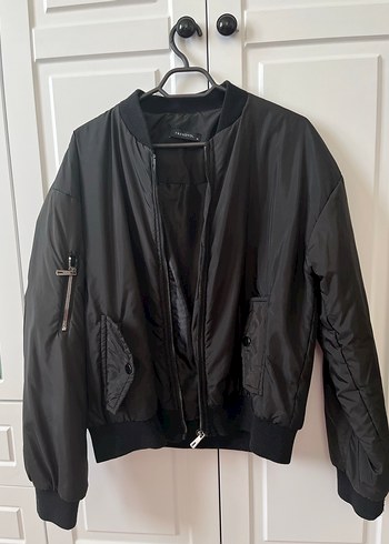 Siyah Bomber Ceket