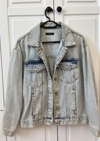 Kadın Denim Ceket Düğmeli