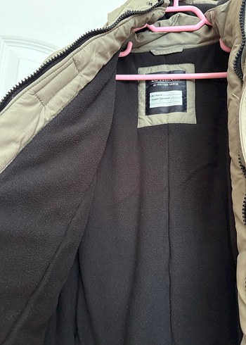 Haki Kapüşonlu Erkek çocuk mont - Görsel 3