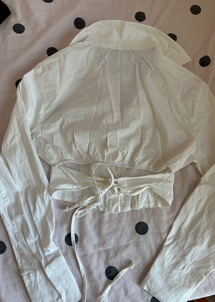 Milla ekru gömlek - Görsel 4