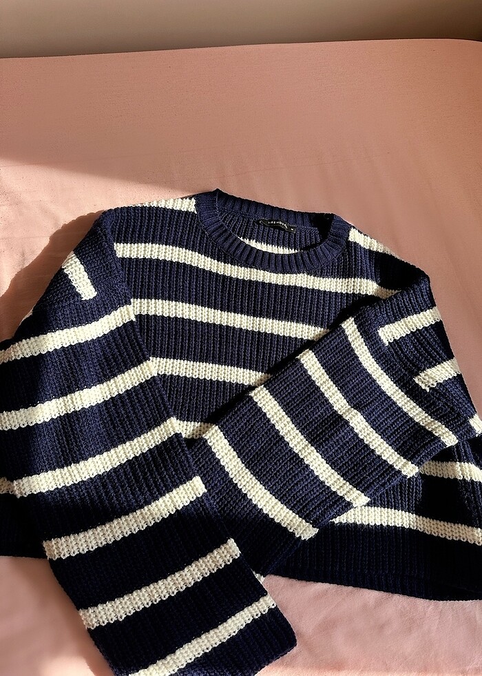 Çizgili kazak - Görsel 2