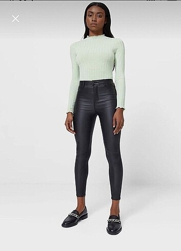Stradivarius mumlu pantolon
