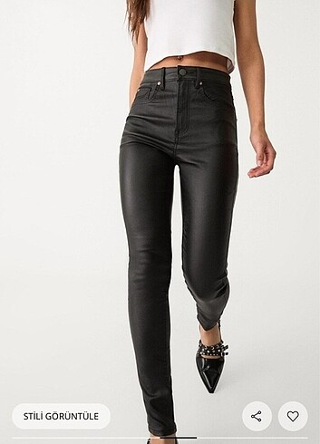 Stradivarius Stradivarius mumlu pantolon