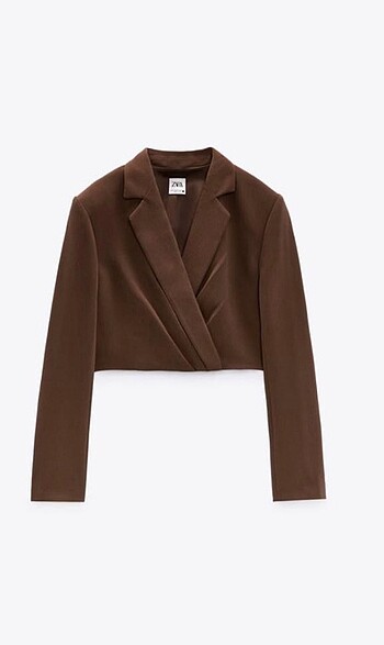 Zara ZARA KISA BLAZER
