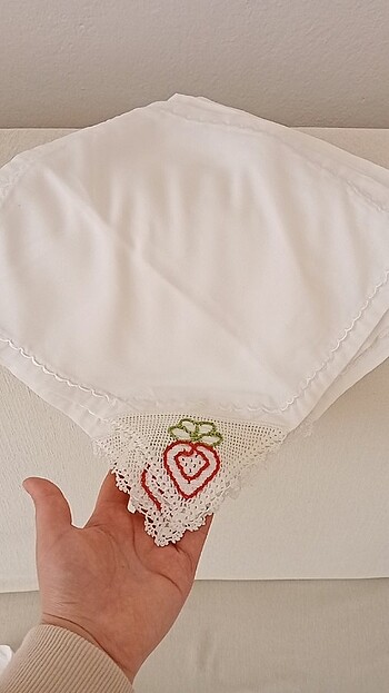 Beden Mutfak peçetesi dantel