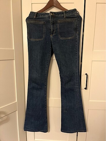 Mango flare bol paça pantolon