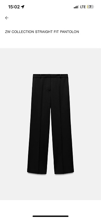 Zara Zara kumaş pantolon