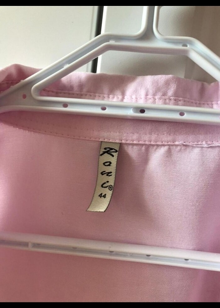 Açık pembe gömlek - Görsel 5