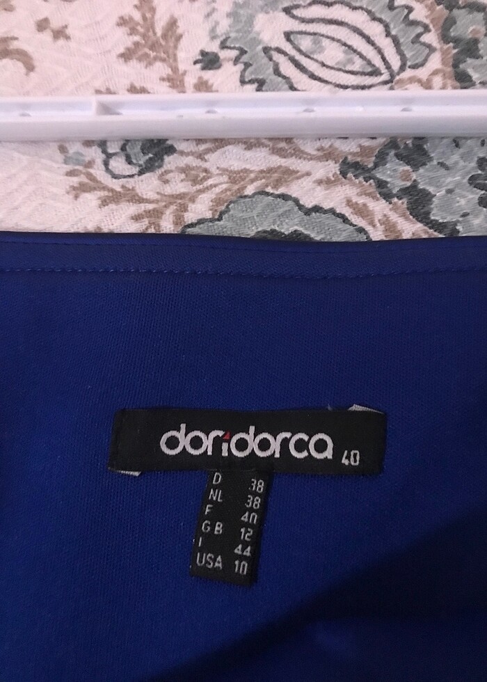 LACİVERT MAVİ ABİYE ELBİSE - Görsel 3