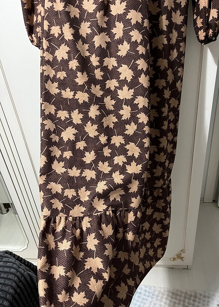 Süet elbise - Görsel 2