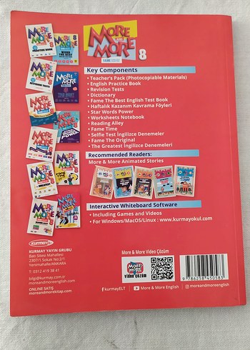 More and More 8 İngilizce Çalışma Kitabı - Görsel 2