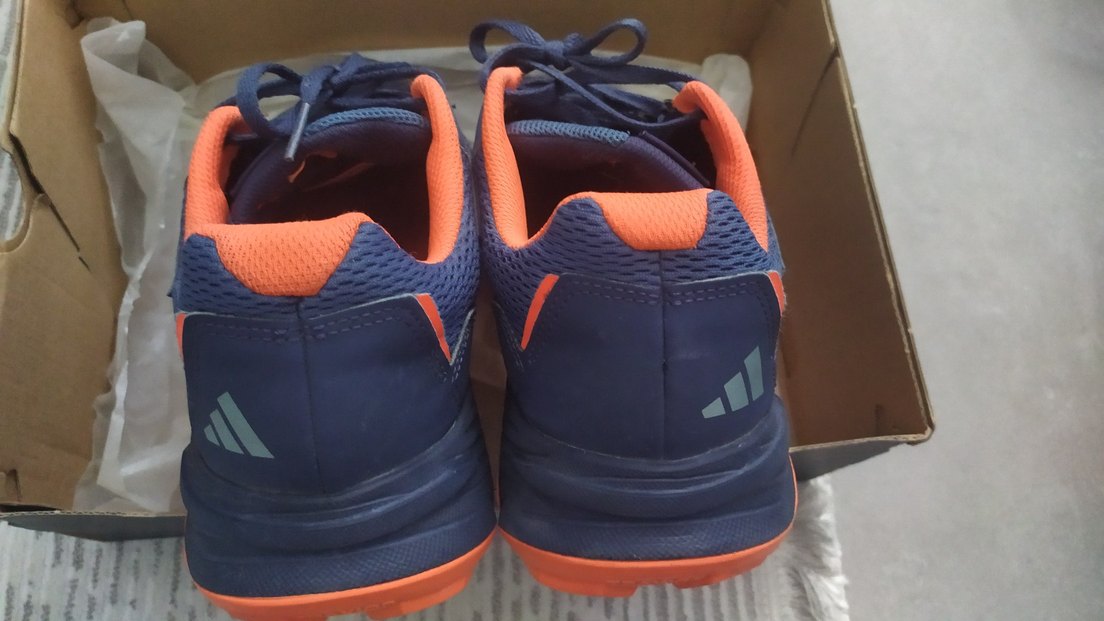 Erkek Lacivert Spor Ayakkabı Velcro Detaylı - Görsel 5