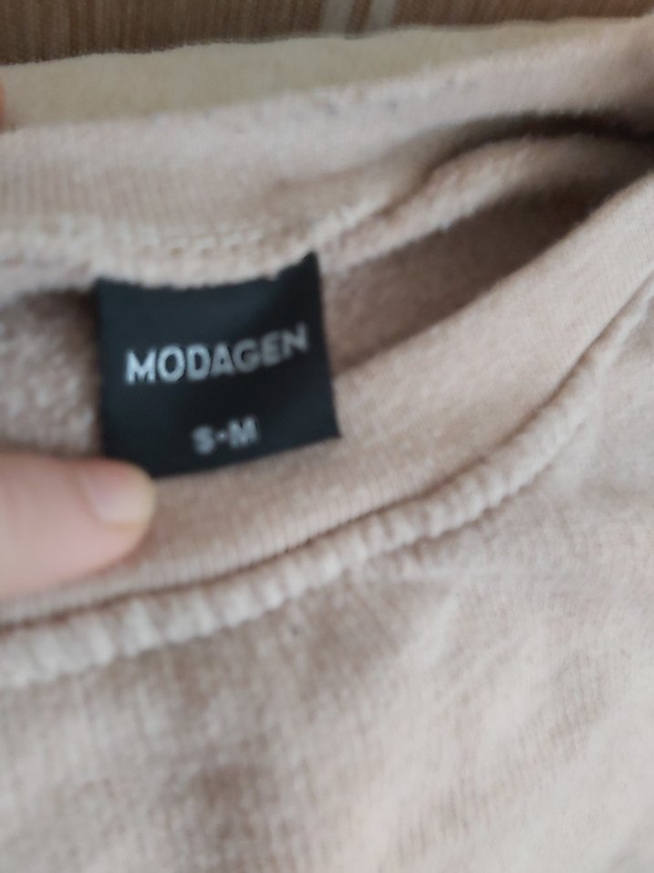 Erkek Kahverengi siyah krem Rahat Sweatshirt - Görsel 2