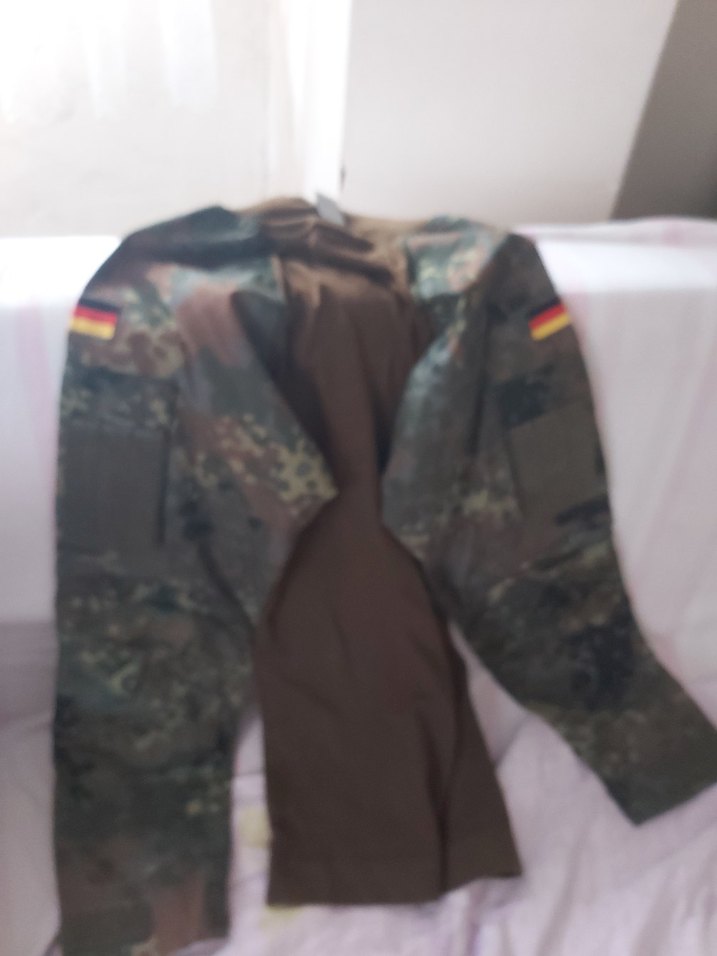 Kahverengi Kamuflaj  askeri Erkek Uzun  s m beden - Görsel 2