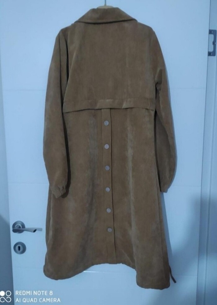 40 beden kadife Camel renk - Görsel 2