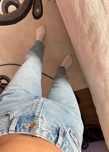 Mavi Normal Boy Denim Kadın Jean - Görsel 5