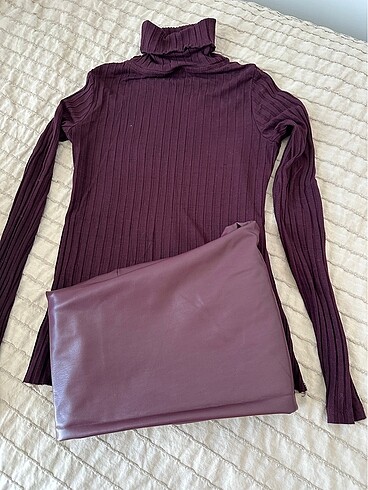 Bershka Bordo üst